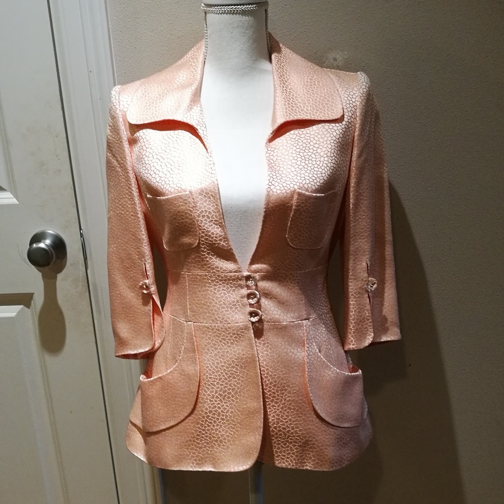 Euty light Pink Blazer Jacket